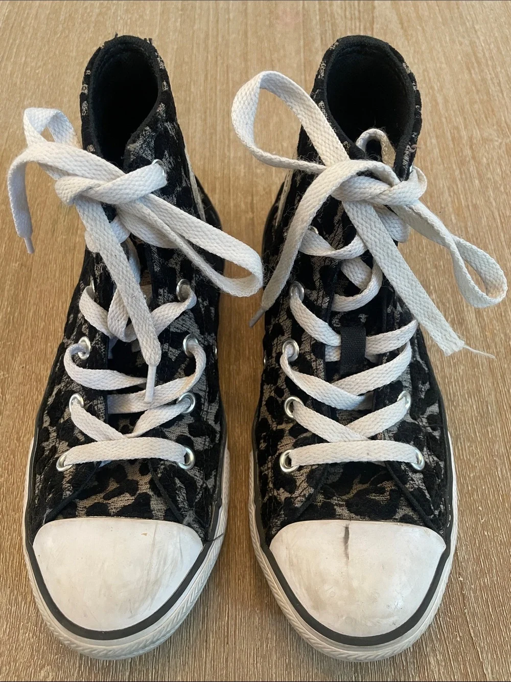 Chuck Taylor All Star Leopard High Top Sneakers